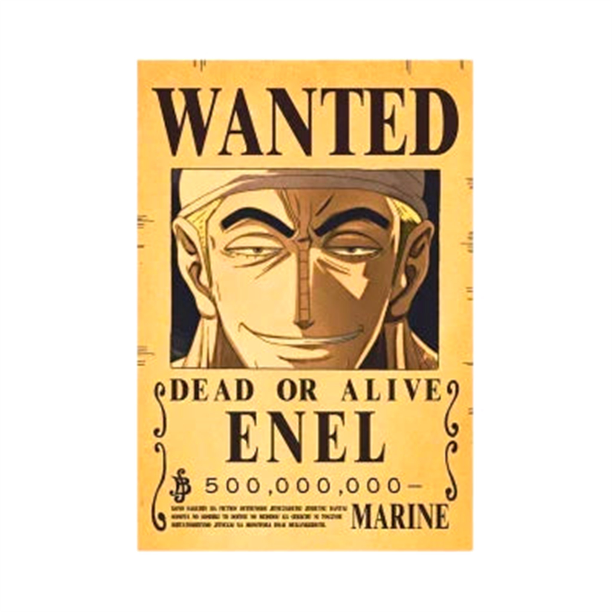 Poster Wanted One Piece - Saiko-Shop