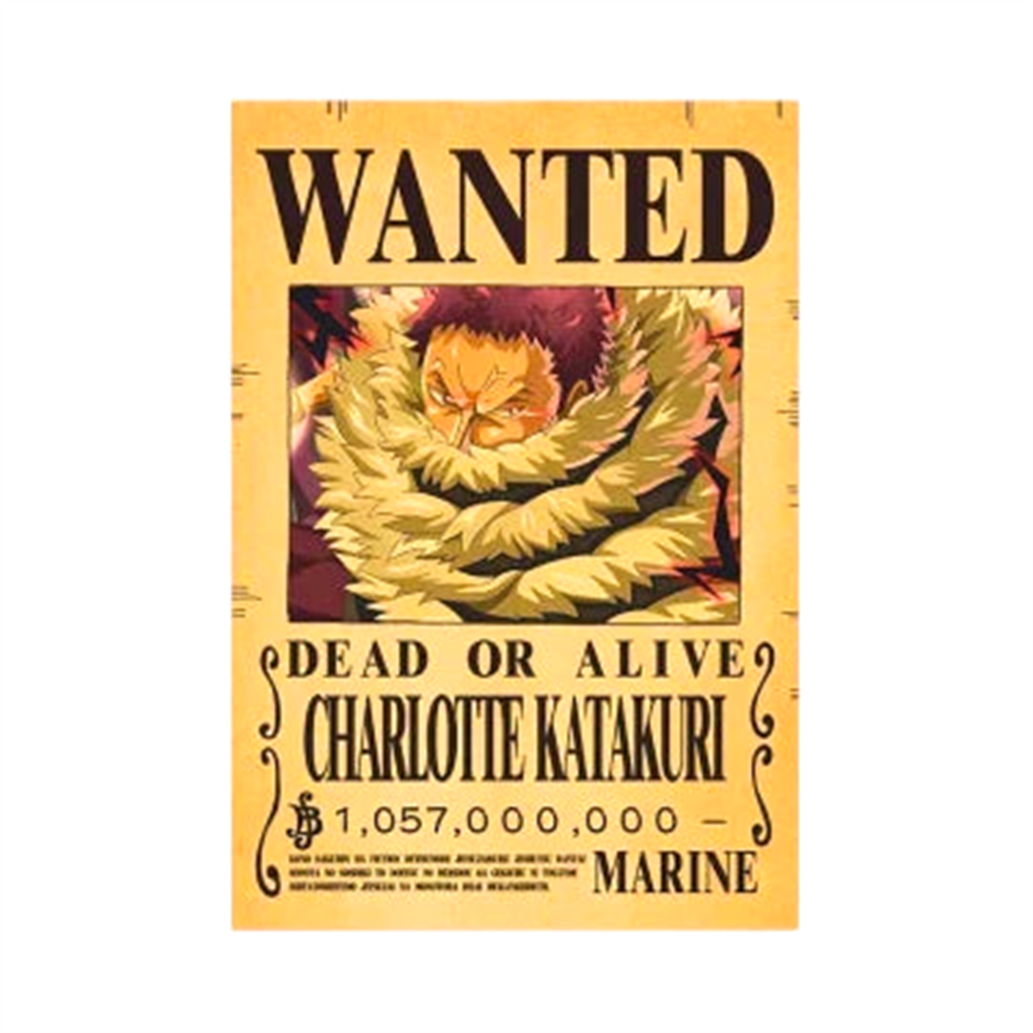Poster Wanted One Piece - Saiko-Shop