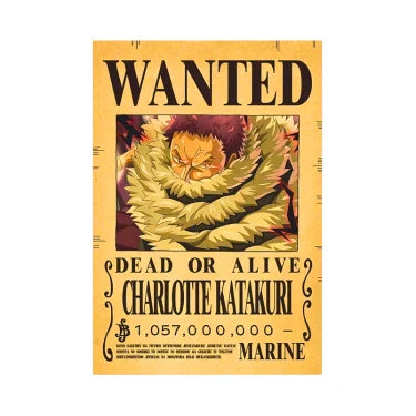 Poster " Wanted " | One Piece Saiko-Shop