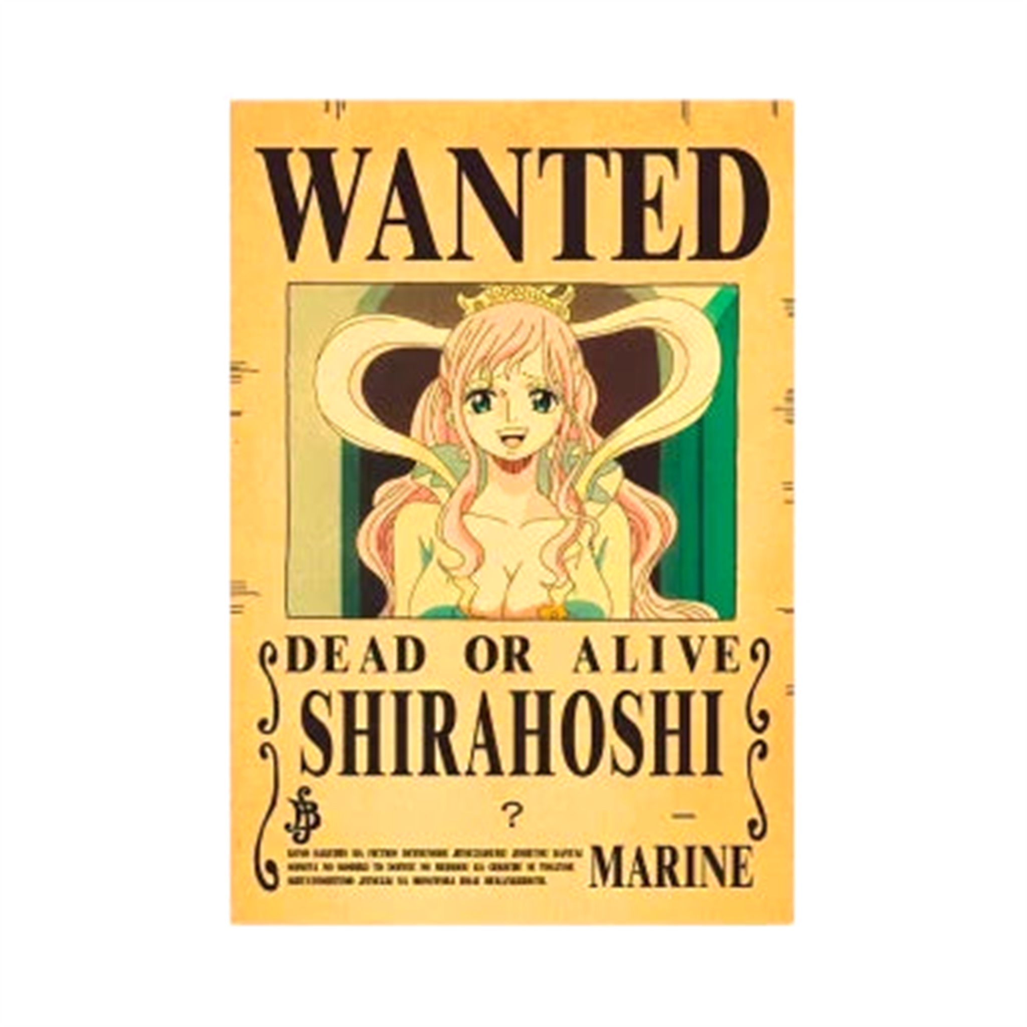 Poster Wanted One Piece - Saiko-Shop