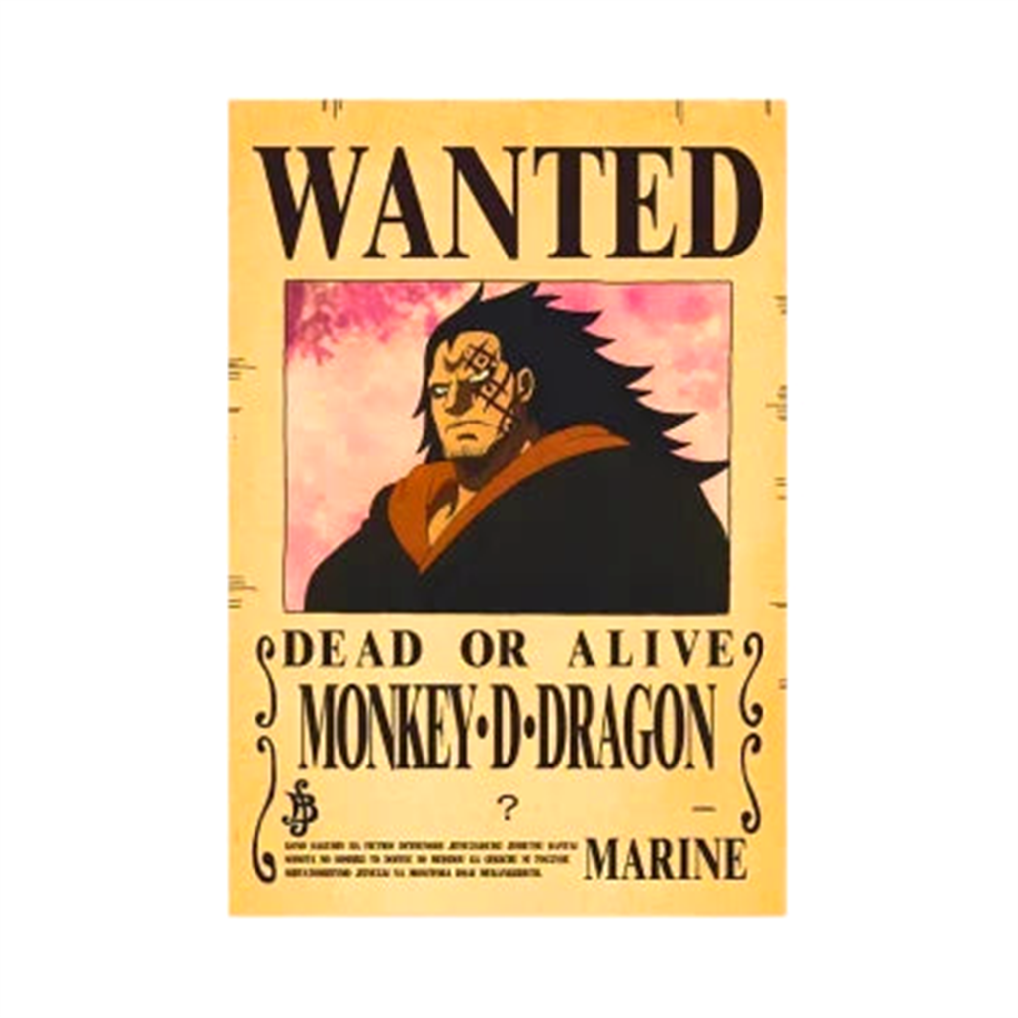 Poster Wanted One Piece - Saiko-Shop