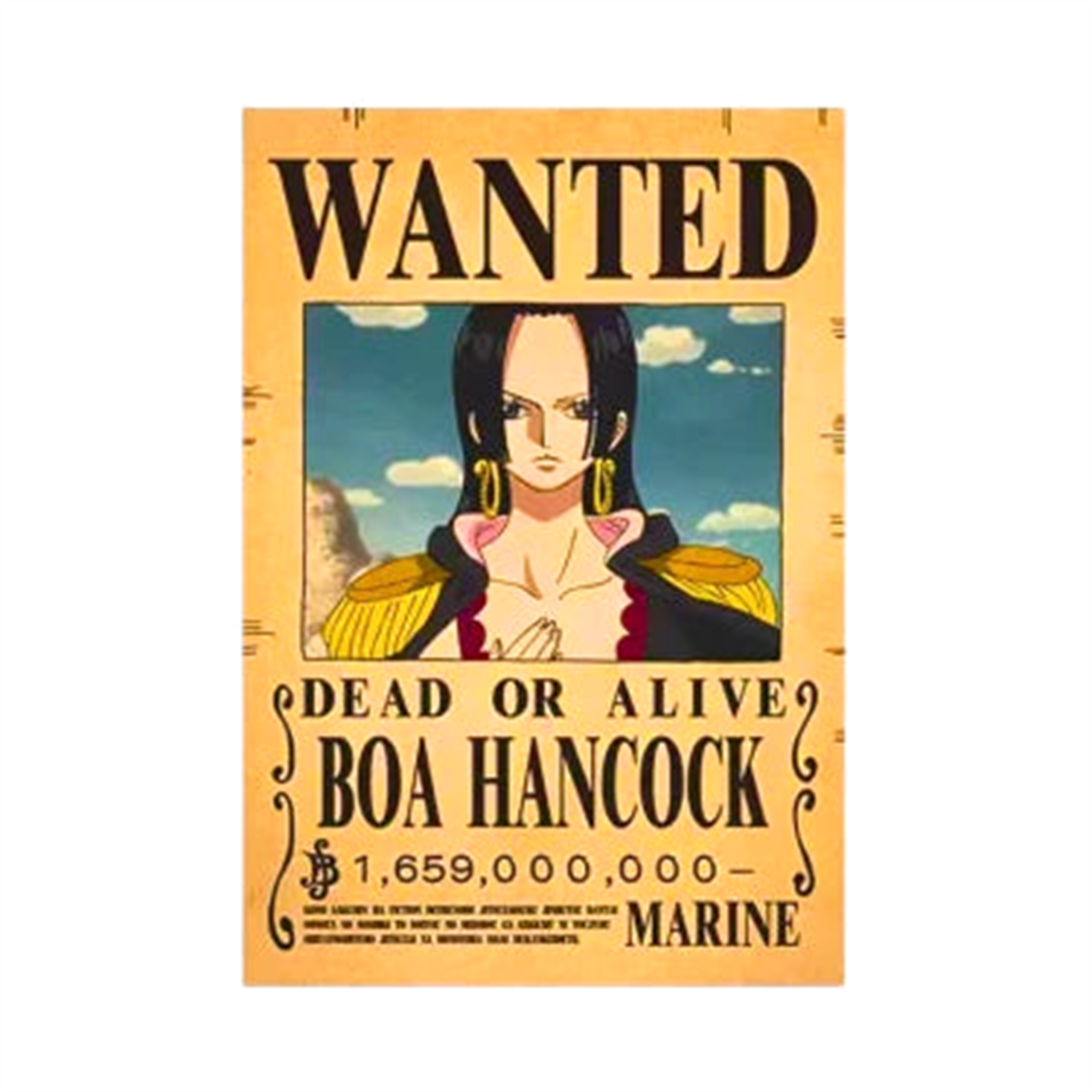 Poster Wanted One Piece - Saiko-Shop