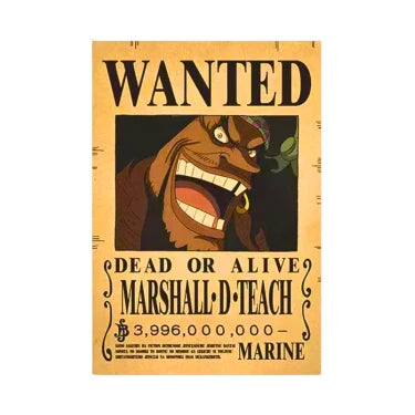 Poster " Wanted " | One Piece Saiko-Shop