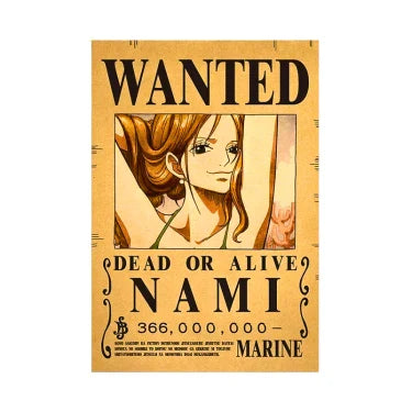 Poster " Wanted " | One Piece Saiko-Shop