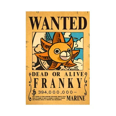 Poster " Wanted " | One Piece Saiko-Shop