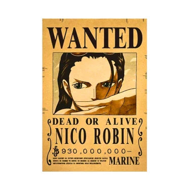 Poster " Wanted " | One Piece Saiko-Shop