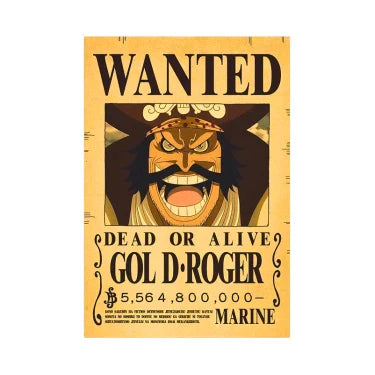 Poster " Wanted " | One Piece Saiko-Shop