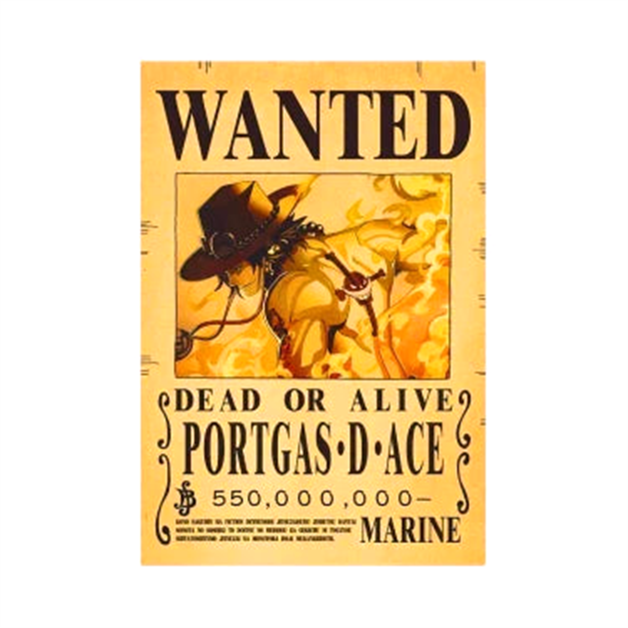 Poster Wanted One Piece - Saiko-Shop