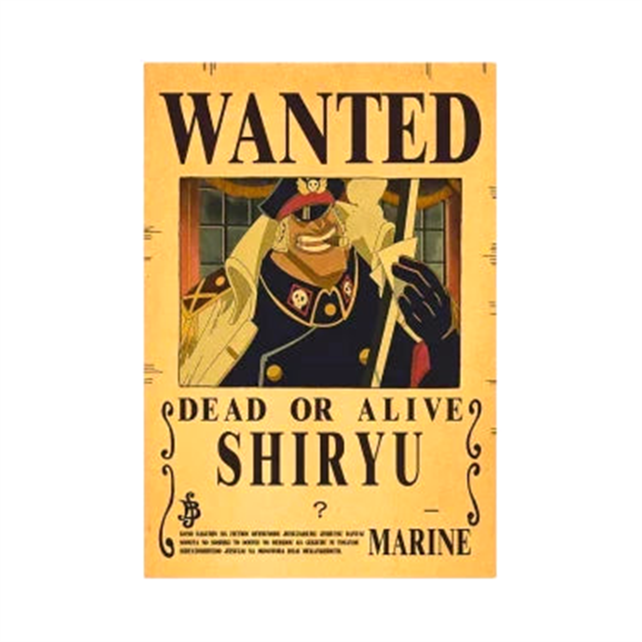 Poster Wanted One Piece - Saiko-Shop