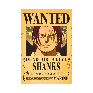 Poster " Wanted " | One Piece Saiko-Shop