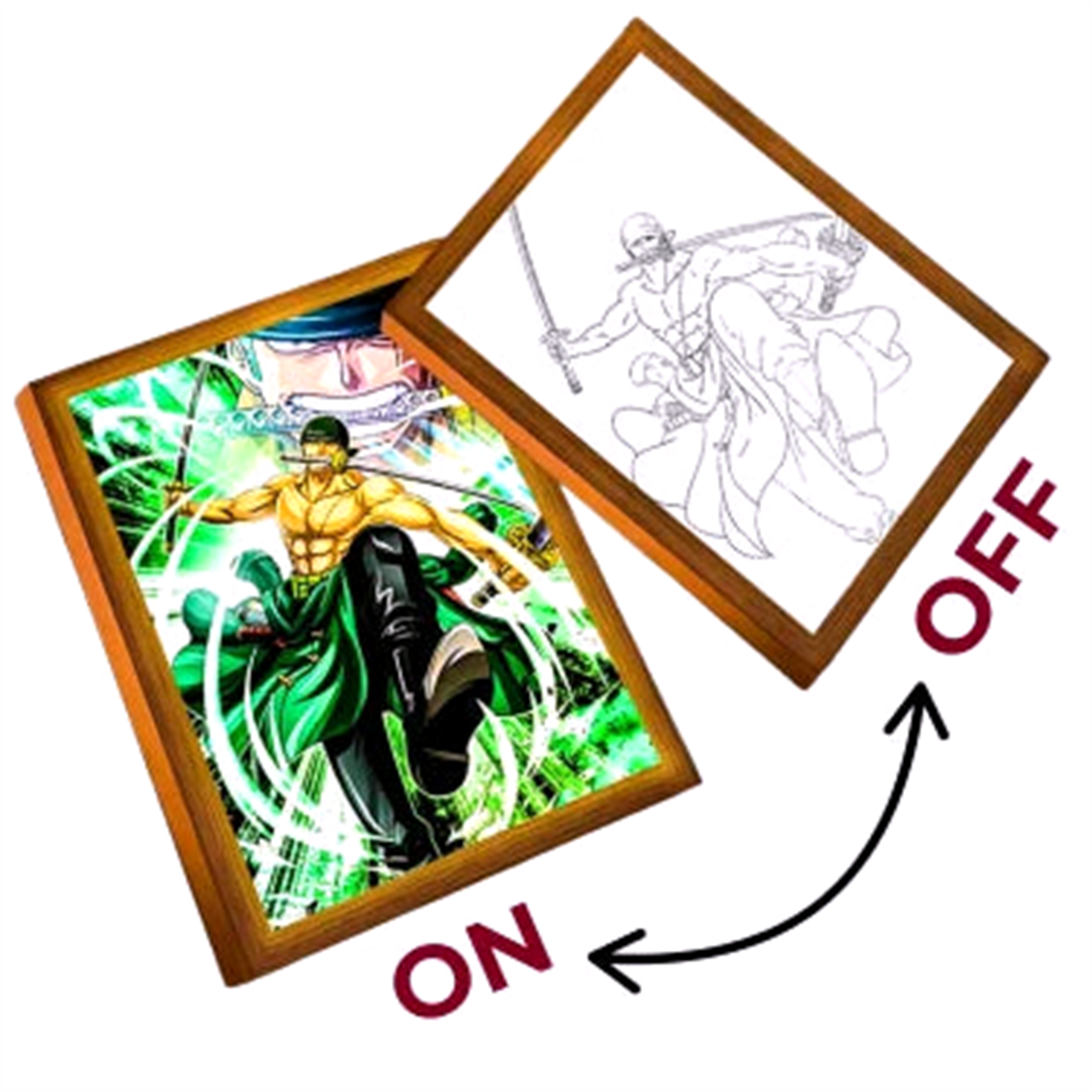Tableau LED V1 One Piece - Saiko-Shop