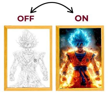 Tableau LED V1 | Dragon Ball Z Saiko-Shop