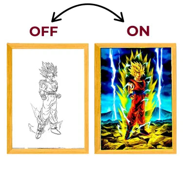 Tableau LED V5 | Dragon Ball Z Saiko-Shop