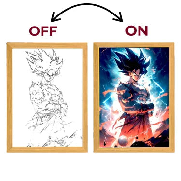 Tableau LED V5 | Dragon Ball Z Saiko-Shop