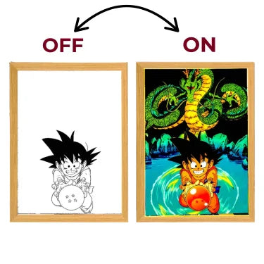 Tableau LED V5 | Dragon Ball Z Saiko-Shop