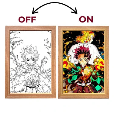 Tableau LED V1 | Demon Slayer Saiko-Shop