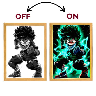 Tableau LED V1 | My Hero Acadamia Saiko-Shop