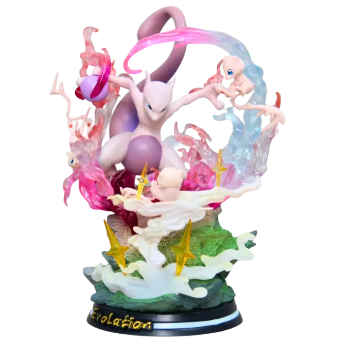 Figurine LED Mewtwo | Pokémon Saiko-Shop