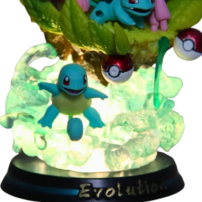 Figurine LED " Starter " | Pokémon Saiko-Shop
