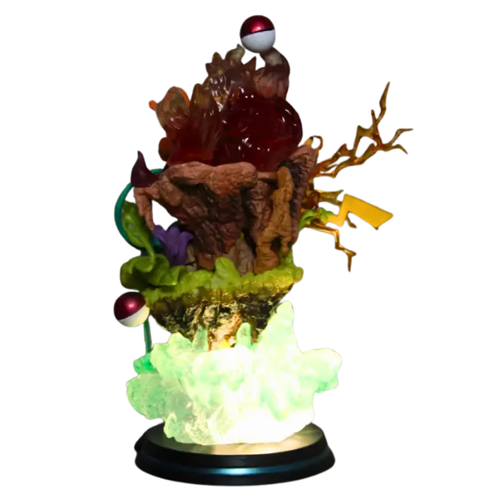 Figurine LED " Starter " | Pokémon Saiko-Shop