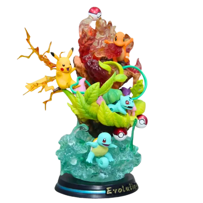 Figurine LED " Starter " | Pokémon Saiko-Shop