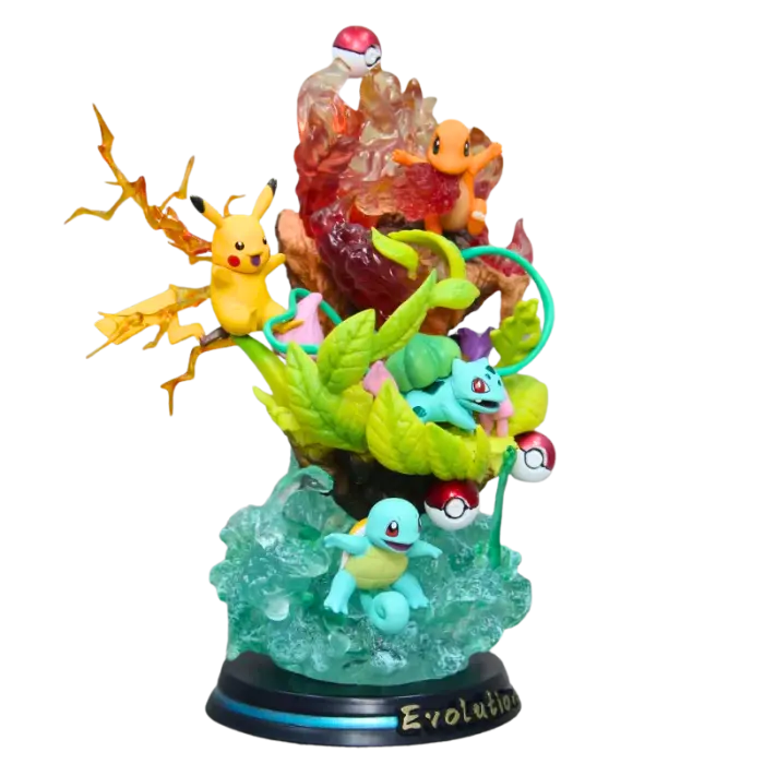 Figurine LED " Starter " | Pokémon Saiko-Shop
