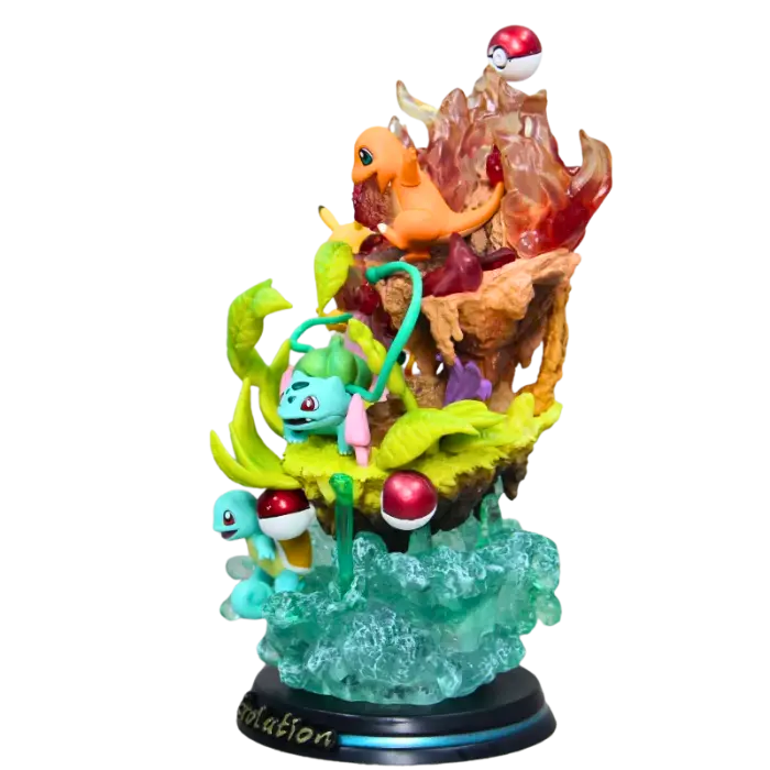 Figurine LED " Starter " | Pokémon Saiko-Shop