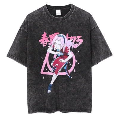 T-shirt Shinobi V9 " Oversize " | Naruto - Saiko-Shop
