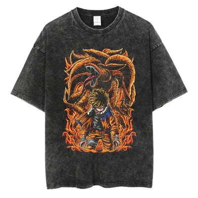 T-shirt Shinobi V14 " Oversize " | Naruto Saiko-Shop