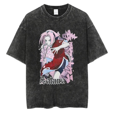 T-shirt Jutsu V16 " Oversize " | Naruto Saiko-Shop