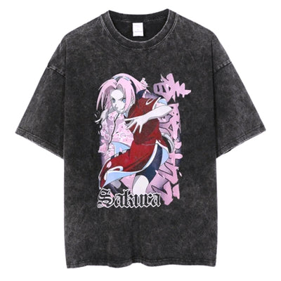 T-shirt Jutsu V16 " Oversize " | Naruto - Saiko-Shop
