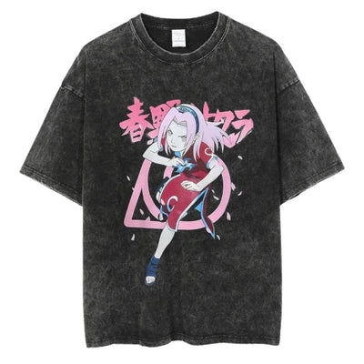 T-shirt Shinobi V14 " Oversize " | Naruto Saiko-Shop
