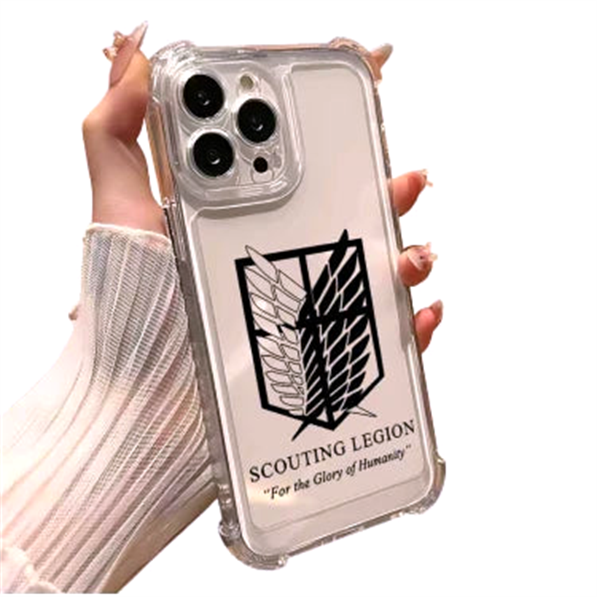 Coque Ombre V6 L'Attaque des Titans - Saiko-Shop