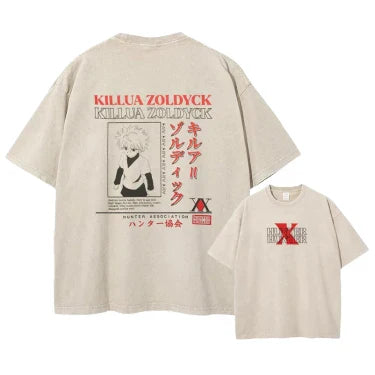 T-Shirt Oversize V11 " HTHT " | Hunter × Hunter Saiko-Shop