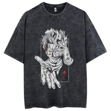 T-Shirt Oversize V11 " HTHT " | Hunter × Hunter Saiko-Shop