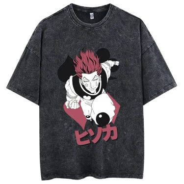 T-Shirt Oversize V11 " HTHT " | Hunter × Hunter Saiko-Shop