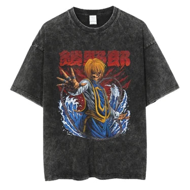 T-Shirt Oversize V20 " Vintage " | Hunter × Hunter Saiko-Shop