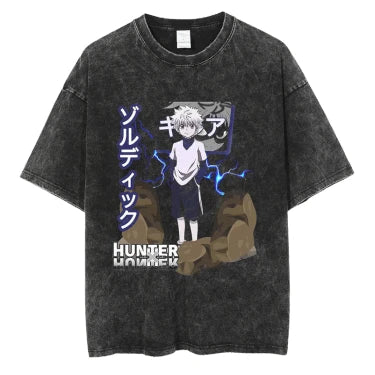 T-Shirt Oversize V20 " Vintage " | Hunter × Hunter Saiko-Shop