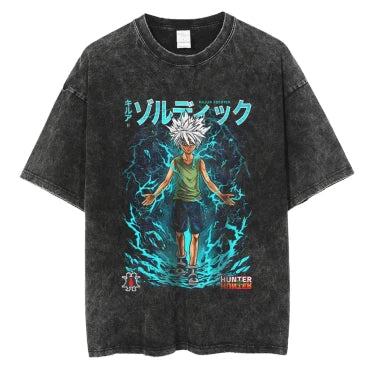 T-Shirt Oversize V20 " Vintage " | Hunter × Hunter Saiko-Shop