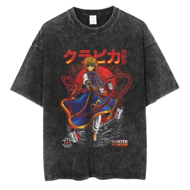 T-Shirt Oversize V20 " Vintage " | Hunter × Hunter Saiko-Shop
