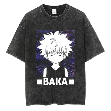 T-Shirt Oversize V20 " Vintage " | Hunter × Hunter Saiko-Shop