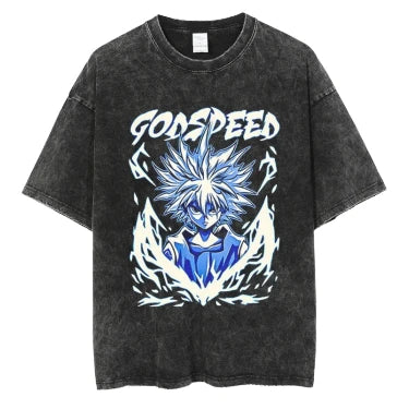 T-Shirt Oversize V20 " Vintage " | Hunter × Hunter Saiko-Shop