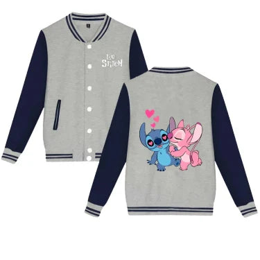Veste V3 " Student Gray " | Lilo & Stitch Saiko-Shop