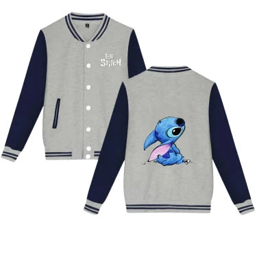 Veste V3 " Student Gray " | Lilo & Stitch Saiko-Shop