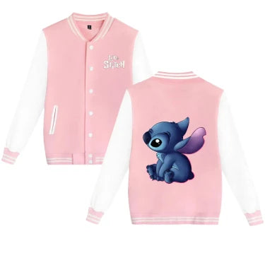 Veste V6 " Student Pink " | Lilo & Stitch Saiko-Shop