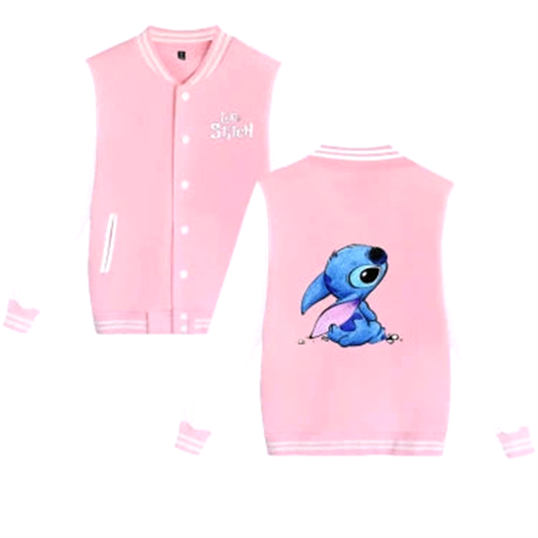 Veste V6 " Student Pink " | Lilo & Stitch Saiko-Shop