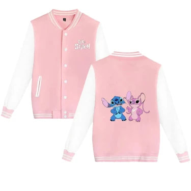 Veste V6 " Student Pink " | Lilo & Stitch Saiko-Shop