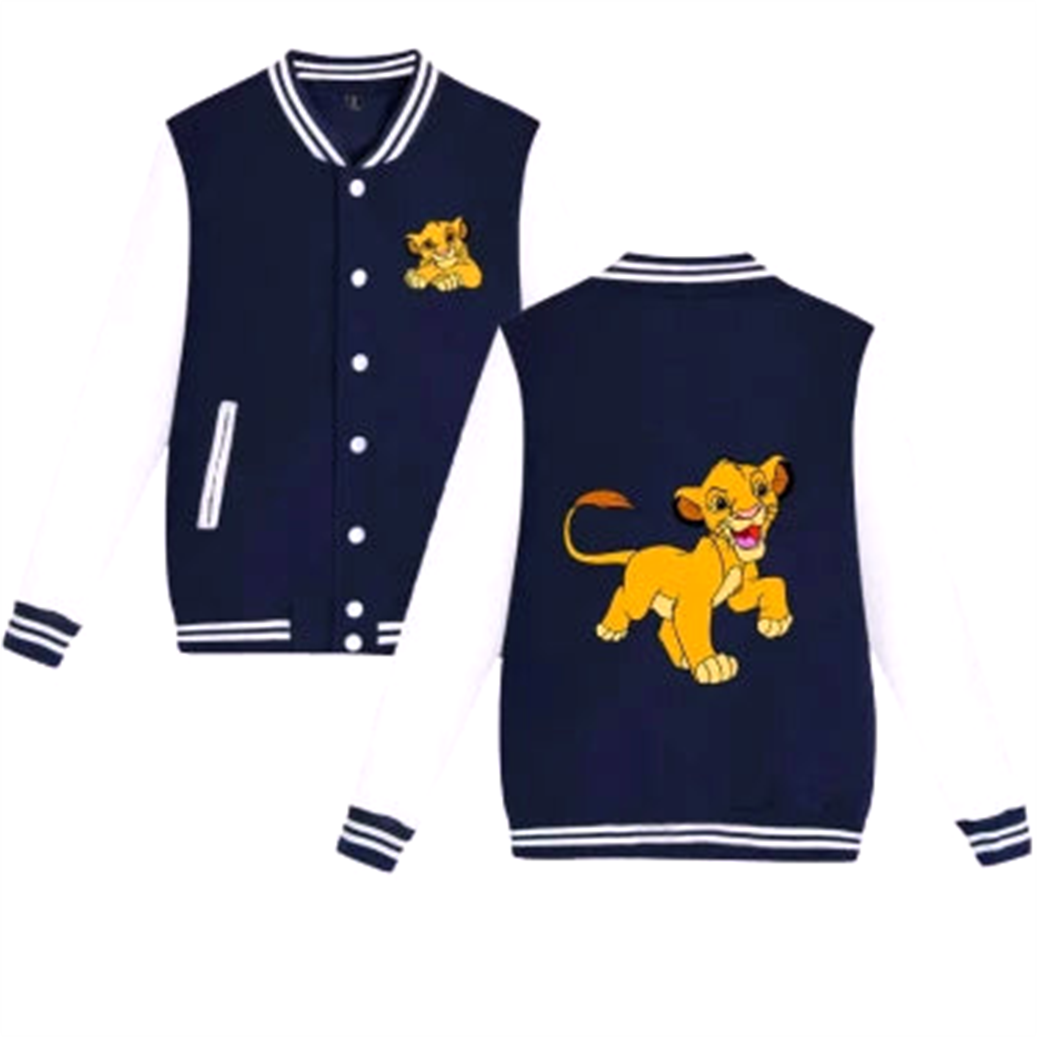 Veste V5 " Student Blue " | Le Roi Lion Saiko-Shop