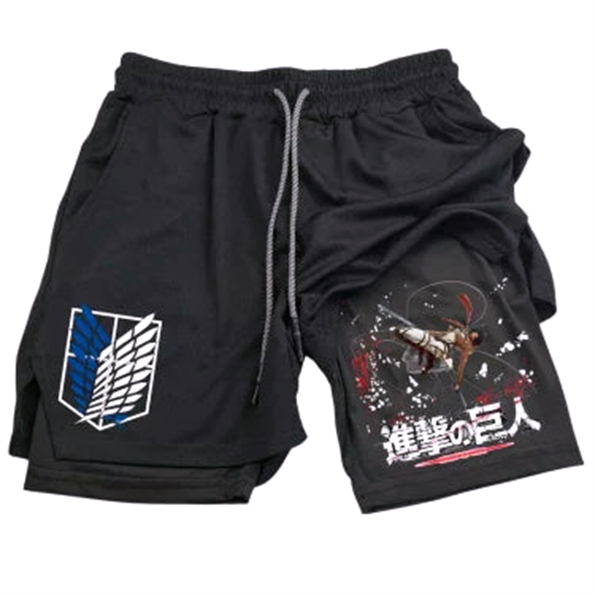 Short de Compression V3 | L'Attaque des Titans Saiko-Shop