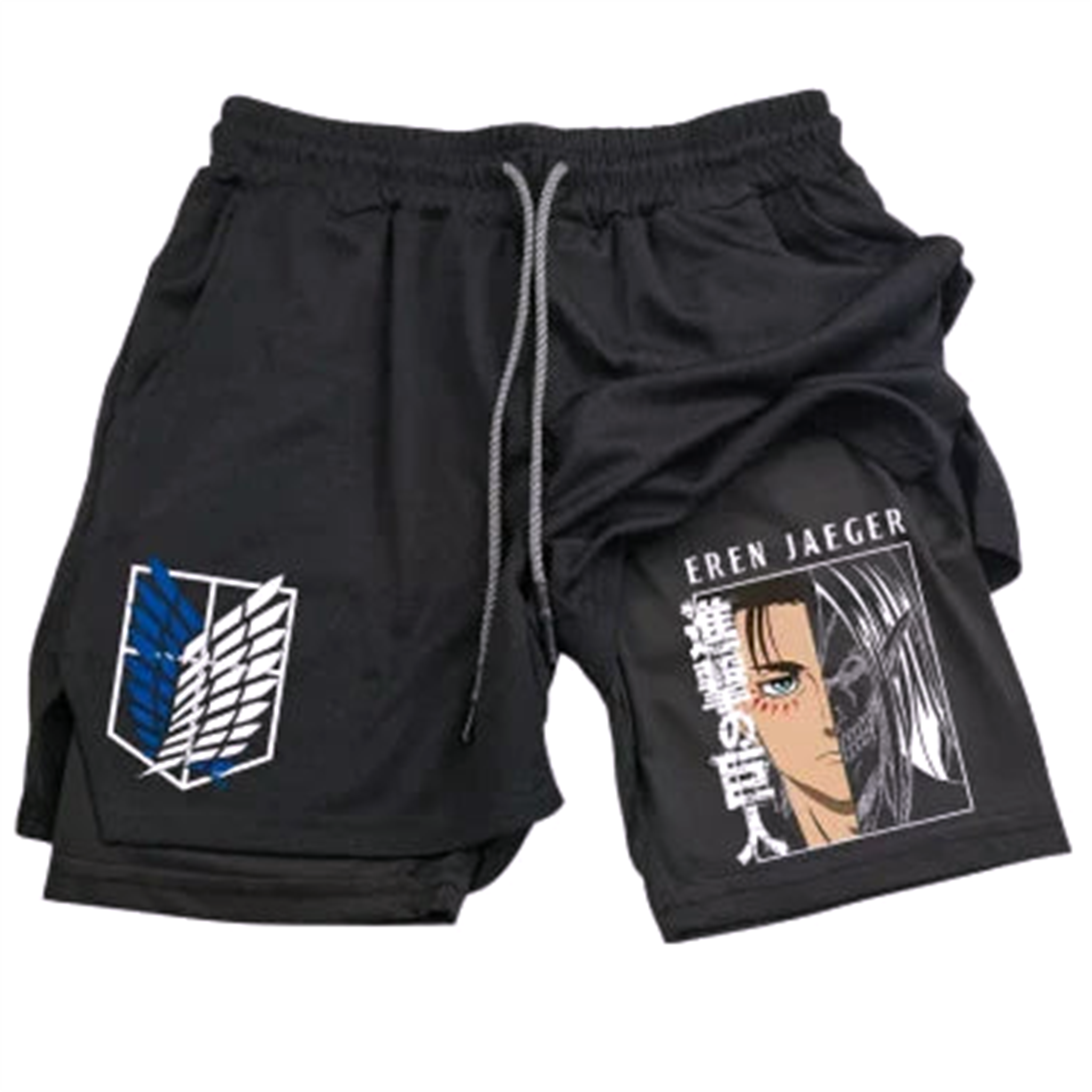 Short de Compression V13 | L'Attaque des Titans Saiko-Shop